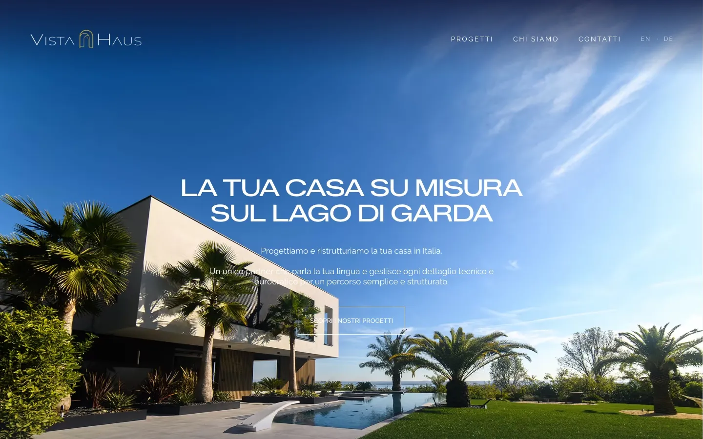 Screenshot of Vista Haus