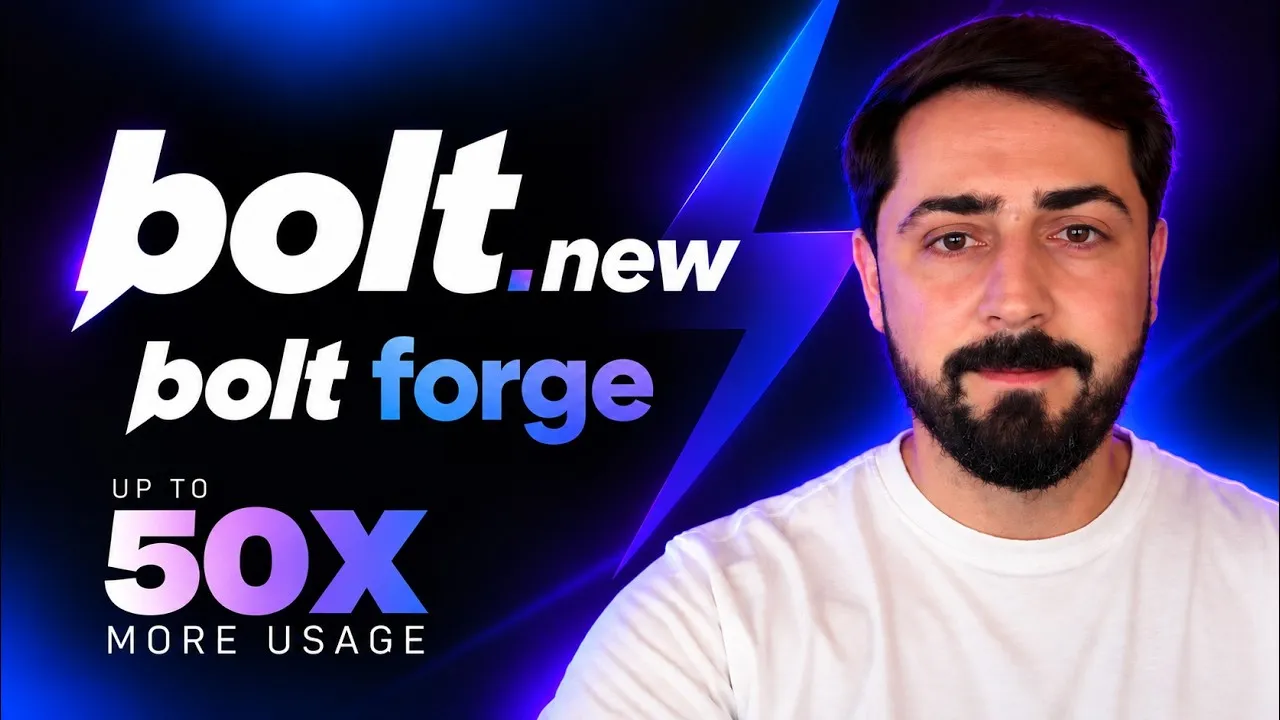 Cover for I Built and Launched a Website with Bolt.new in 5 Minutes